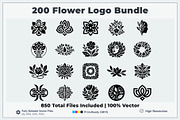 Floral Botanical Vector Logo Bundle, a Branding & Logo Template by Vectorium Studio (Thumbnail 1 of 10)