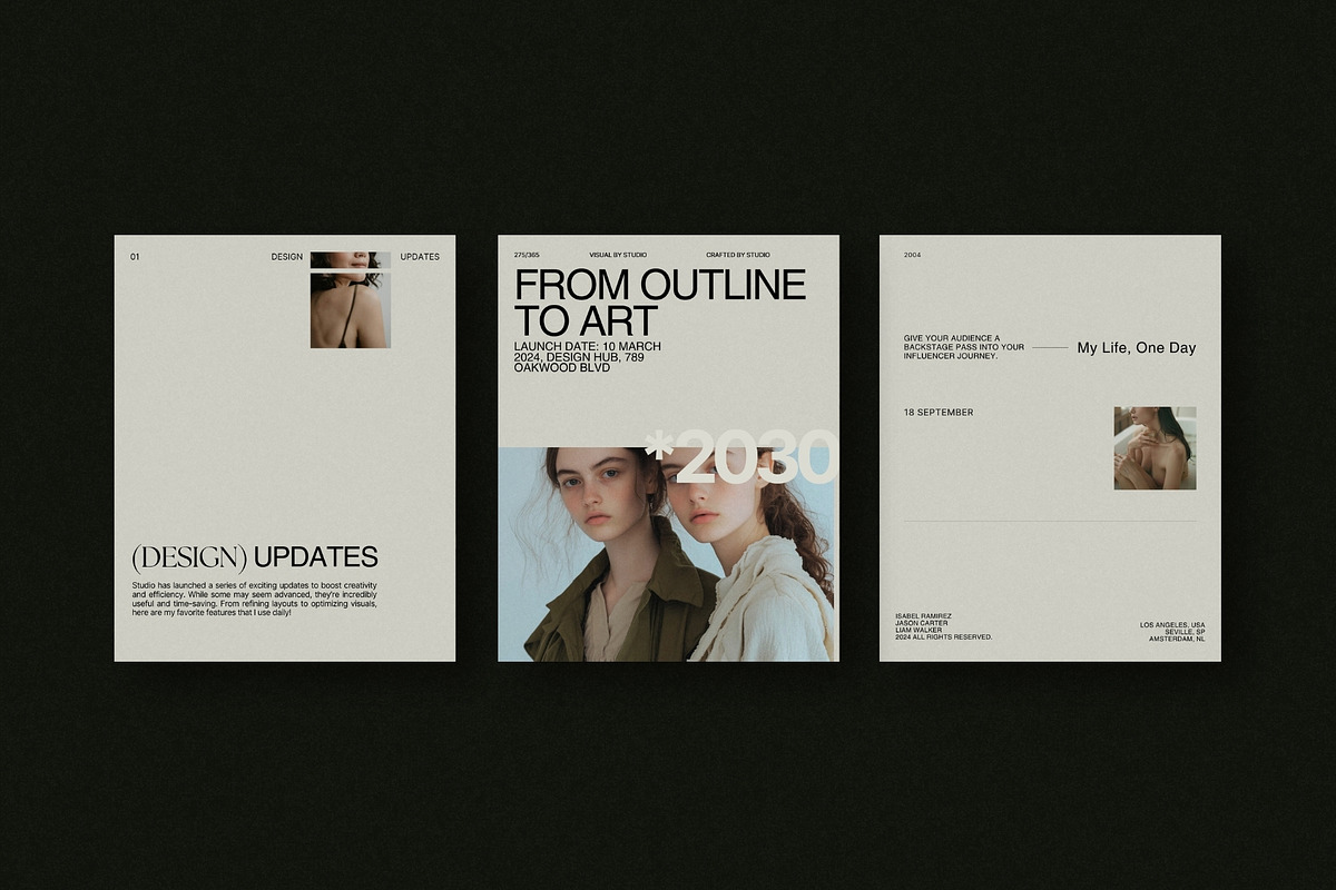 ZAVI | Instagram Post & Story (II), a Social Media Template by The Aesthetic Studio (Photo 5 of 10)