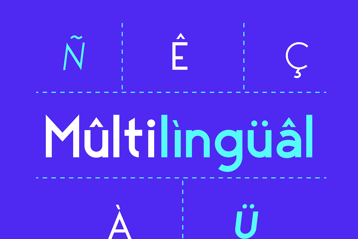 George Sans Geometric Typeface preview 3