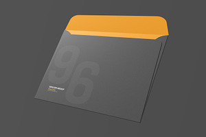 Envelope Mockup - 6x9 Inch