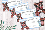 Watercolor Teddy Bear Baby Shower, an Invitation Template by Love Design (Thumbnail 4 of 5)