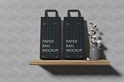 Shopping bag mockup, a Packaging Mockup by Creative_A23 (Thumbnail 3 of 4)