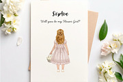 Flower Girl & Page Boy Clipart, a Person Illustration by ColorfulPT (Thumbnail 4 of 7)