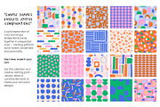 Happy Shapes – Seamless Pattern Set, a Pattern Graphic by Lisa Jasmin Bauer (Thumbnail 2 of 7)