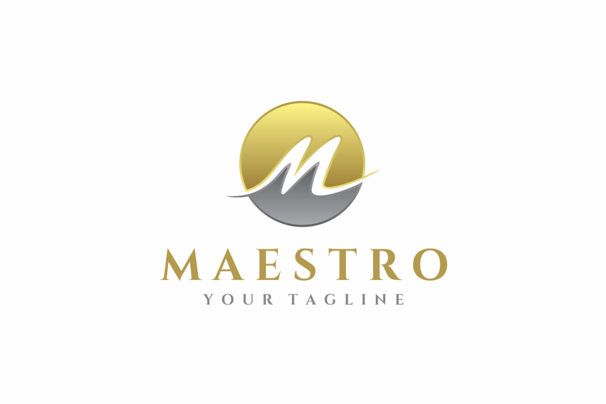 Maestro Letter M Logo Design, a Branding & Logo Template by yopie (Photo 2 of 5)
