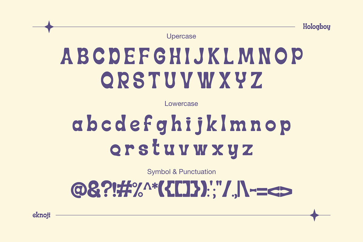 Hologboy, a Serif Font by eknojistudio (Photo 5 of 9)