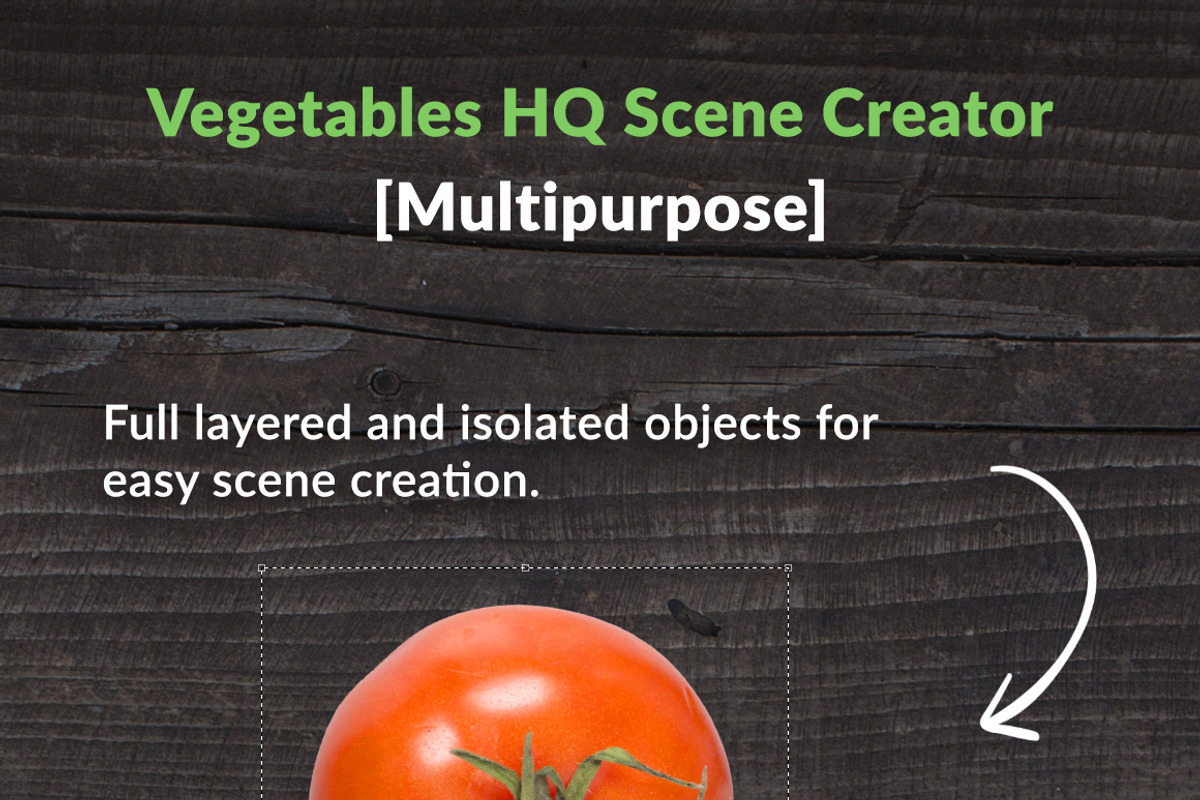 Vegetables HQ Scene Creator, a Graphic by RSplaneta (Photo 3 of 11)