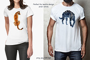 Watercolor WILD cats, an Animal Illustration by Anastasia (Thumbnail 6 of 13)