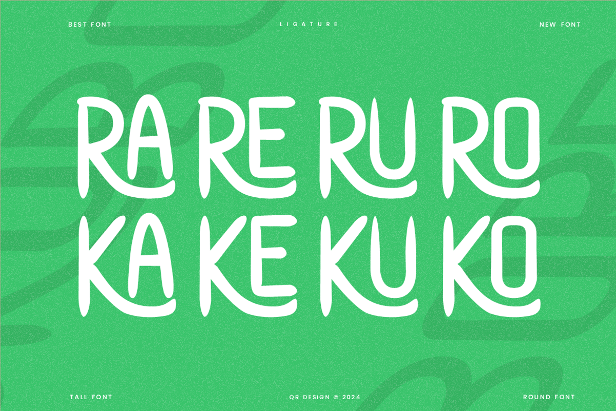 Drobo Boreo - Tall & Condensed Font, a Font by QR Design Studio (Photo 6 of 7)