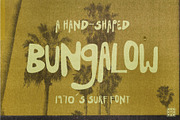 Bungalow - Hand Drawn Surf Font, a Handwritten Font by Madeline ODonoghue Design (Thumbnail 1 of 17)