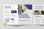 Agency Creative Bifold Brochure, a Brochure Template by Annora Studio (Thumbnail 5 of 6)