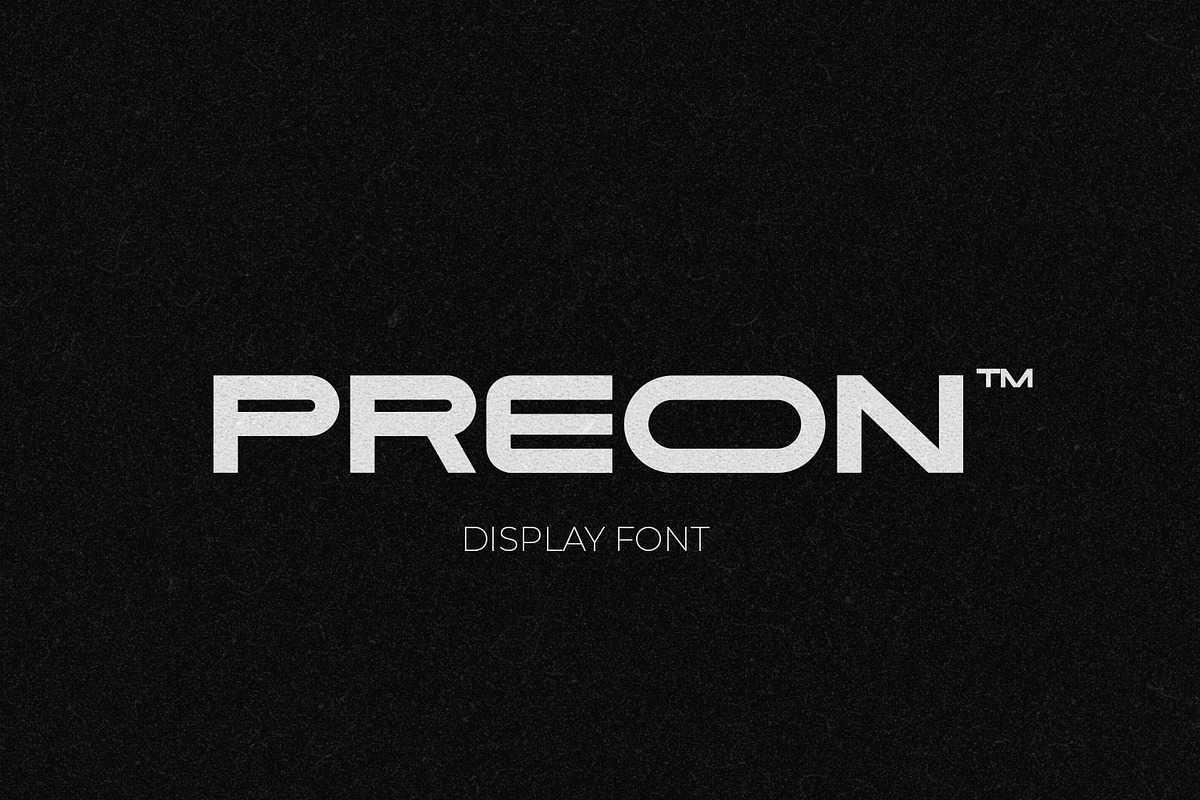 PREON - DISPLAY FONT, a Sans Serif Font by Ideal Eksis (Photo 2 of 10)