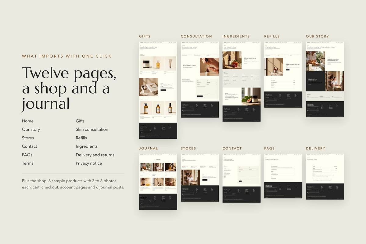 Halden – Skin Care WooCommerce Theme, a WordPress Template by Tomasz Ganclerz (Photo 8 of 22)