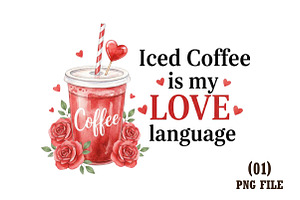 New Valentine Coffee PNG, an Illustration by DreamArtGraphic