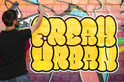 Bomber Throw Graffiti Font, a Font by Blankids Studio (Thumbnail 3 of 6)