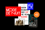 Aeromaze – Sans Family (40 Styles), a Sans Serif Font by Mahesans Co (Thumbnail 11 of 11)