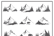 Mountain Scenery Collection, a Work Illustration by CarWrap design (Thumbnail 3 of 3)