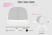 Hat Template - 6 Panel Hat, a Hat Mockup by Template Haven (Thumbnail 7 of 11)