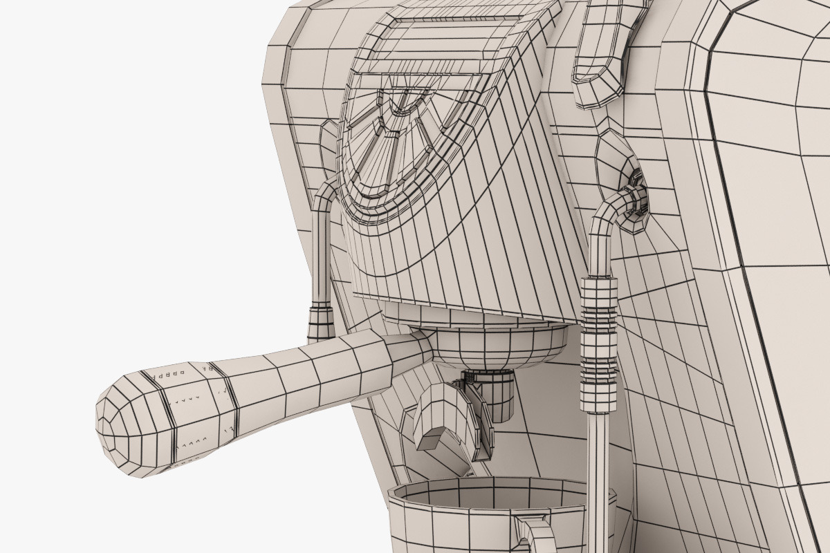 Espresso Machine Simonelli Musica, an Object 3D Model by Markelos (Photo 10 of 18)
