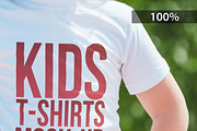 Kids T-Shirt Mock-Up Vol 1, a Shirt Mockup by Freeman Studio (Thumbnail 5 of 10)