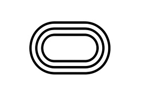 Design of a simple racetrack layout, an Illustration by ZinetroN