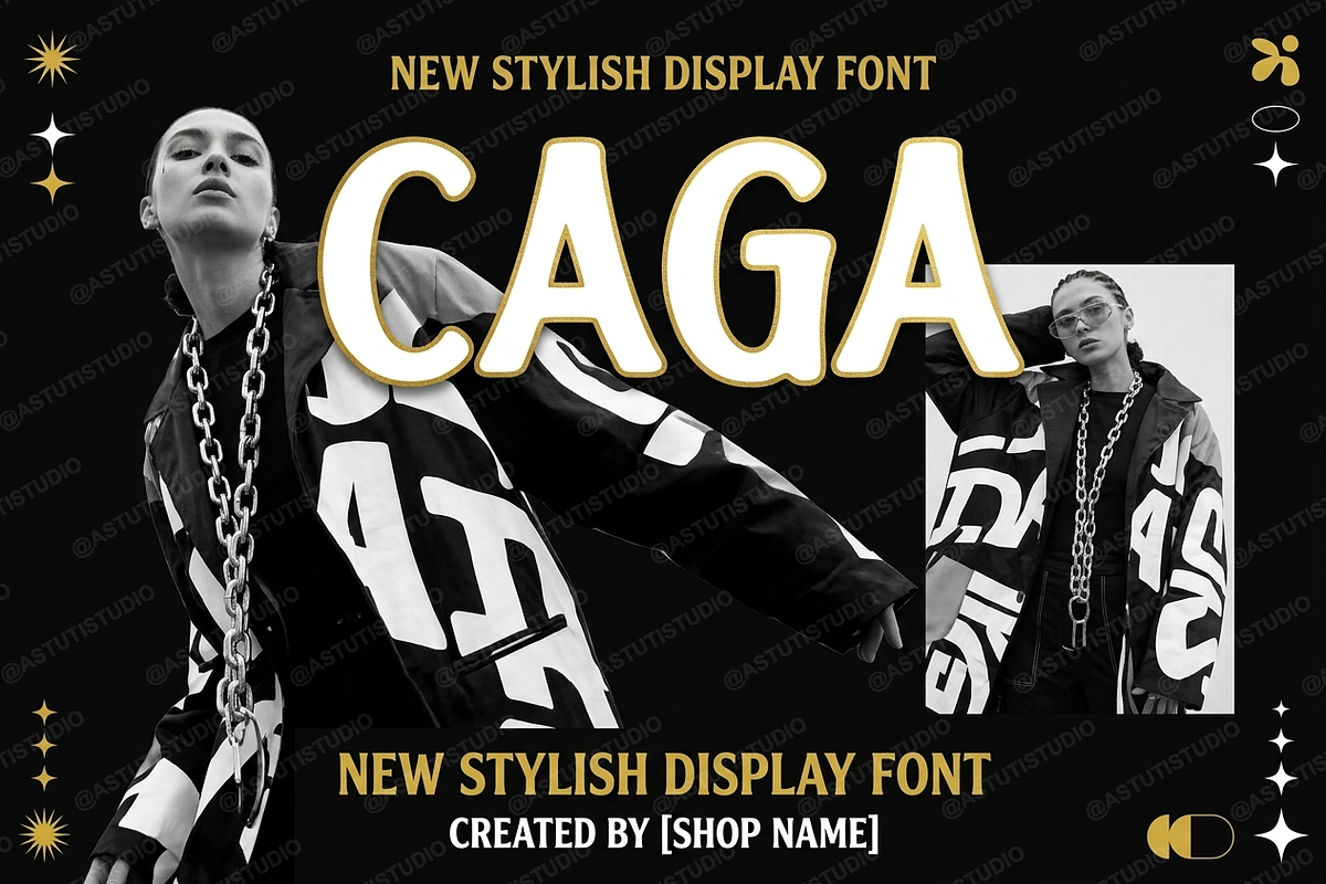 Caga - Elegant Modern Serif Typeface, a Serif Font by Astuti Studio (Photo 11 of 25)