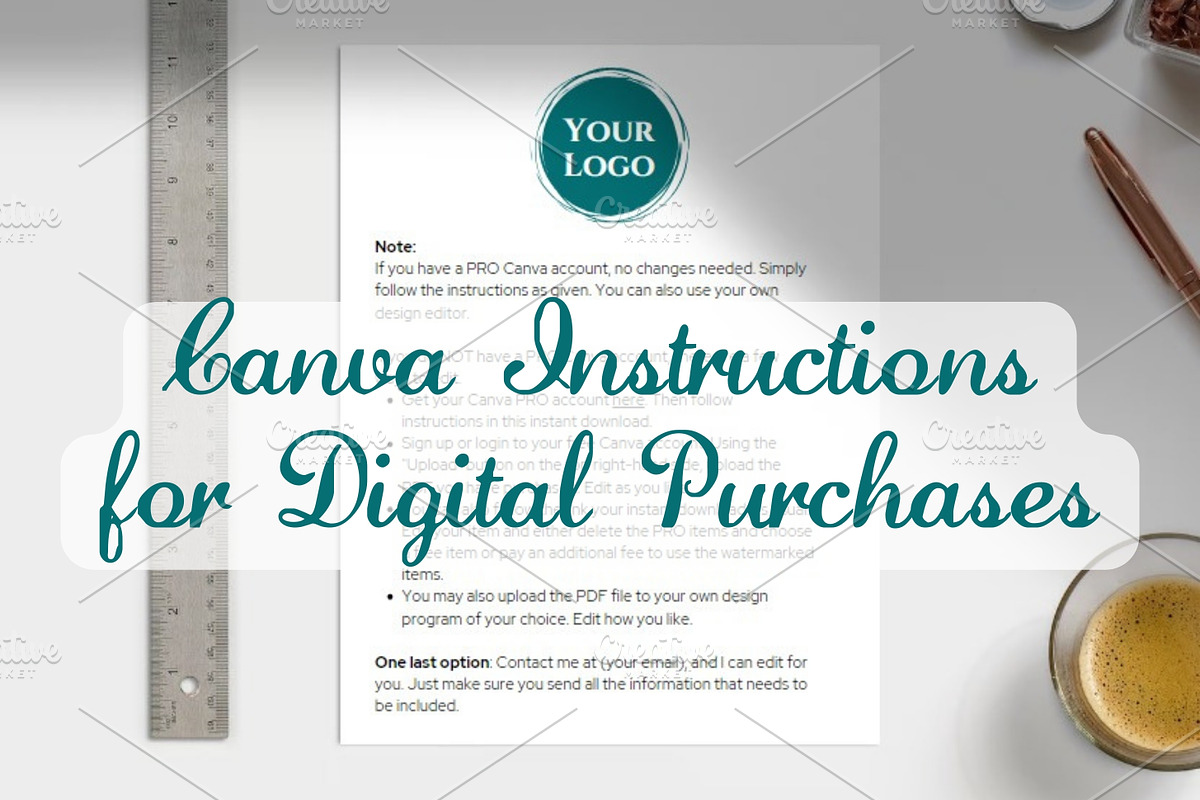 Canva Editing Instruction Templates, a Flyer Template by Sunny Jar Designs (Photo 4 of 5)