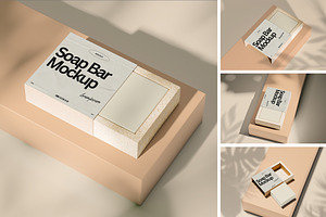 Soap Bar Mockup, a Packaging Mockup by xavier_studio