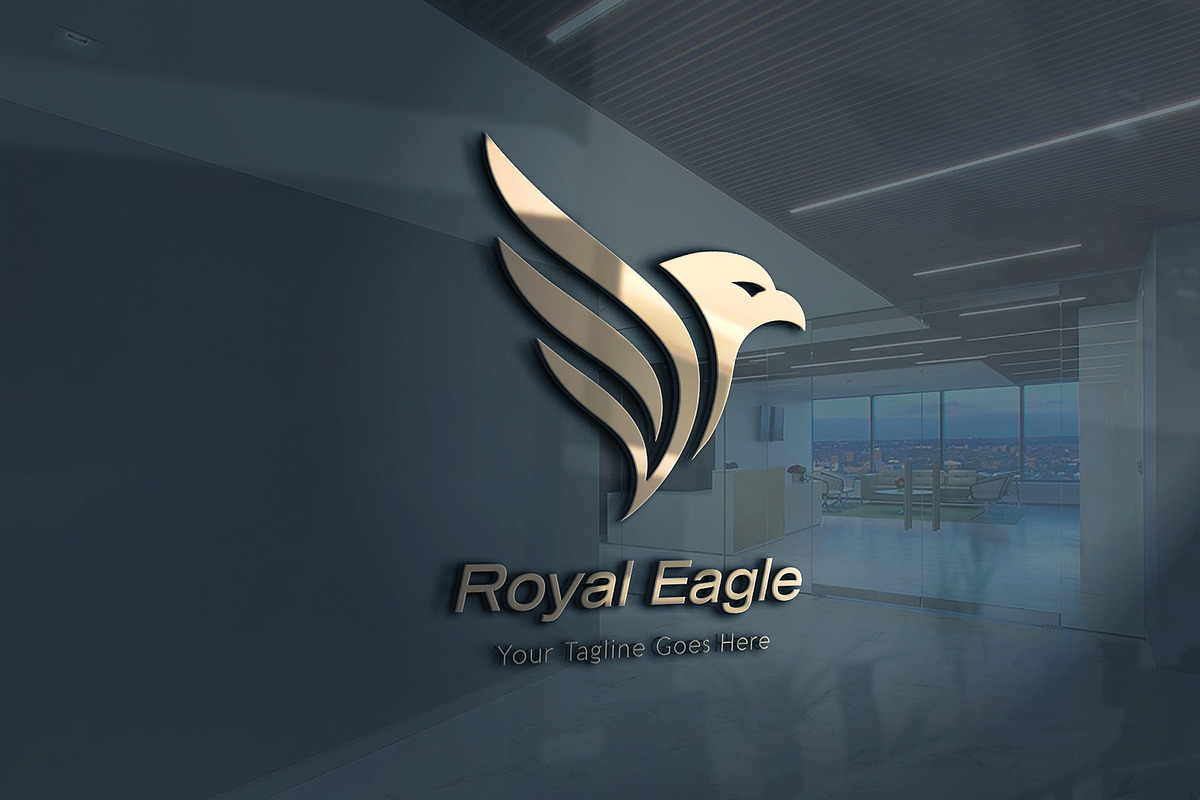 Modern Eagle Logo Template, a Branding & Logo Template by YUDesignStore (Photo 6 of 8)