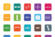 50 Electric Circuits Filled Round, an Icon by IconBunny (Thumbnail 2 of 2)