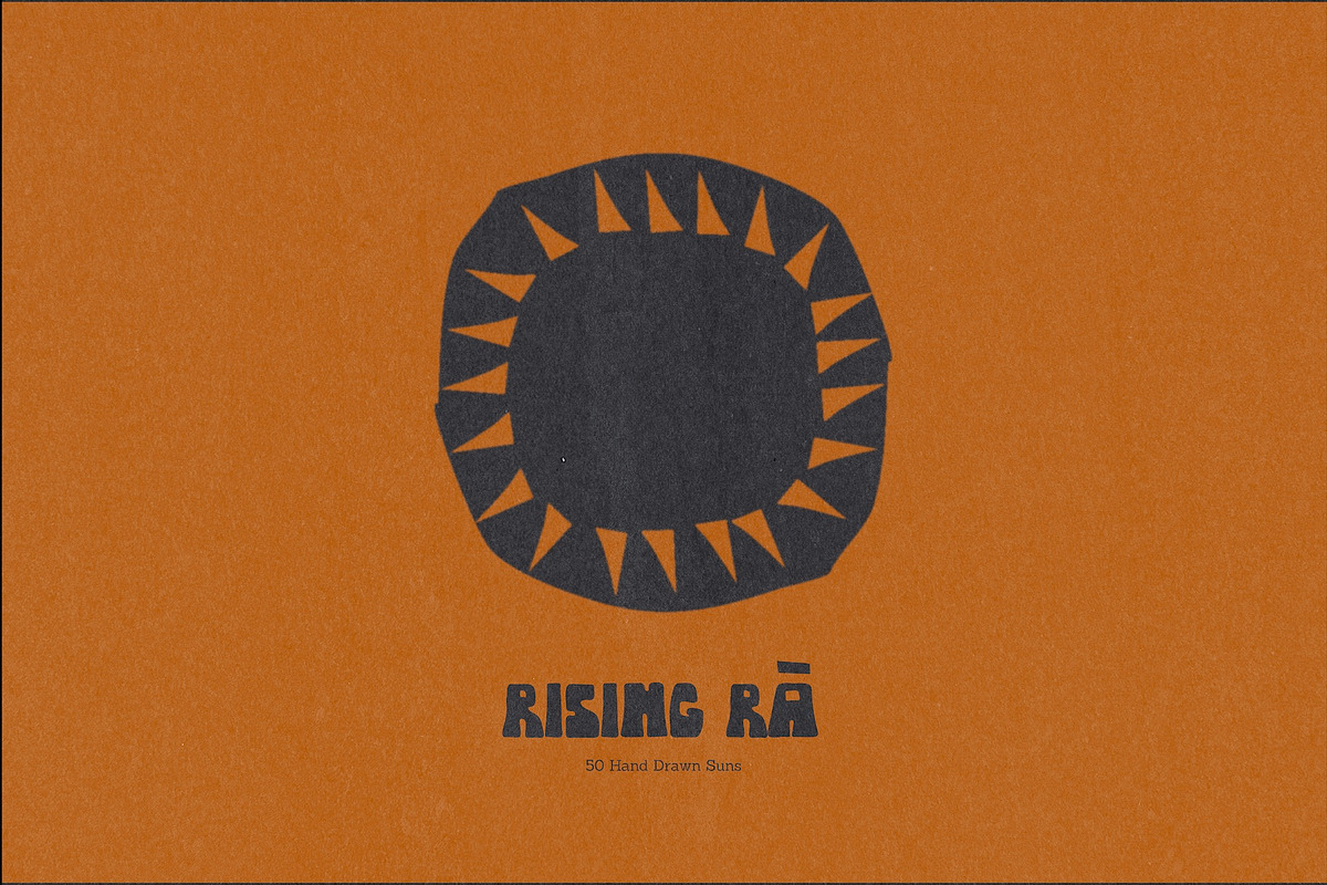 Rising Rā - 50 Hand Drawn Suns, a Decorative Illustration by Madeline ODonoghue Design (Photo 9 of 12)
