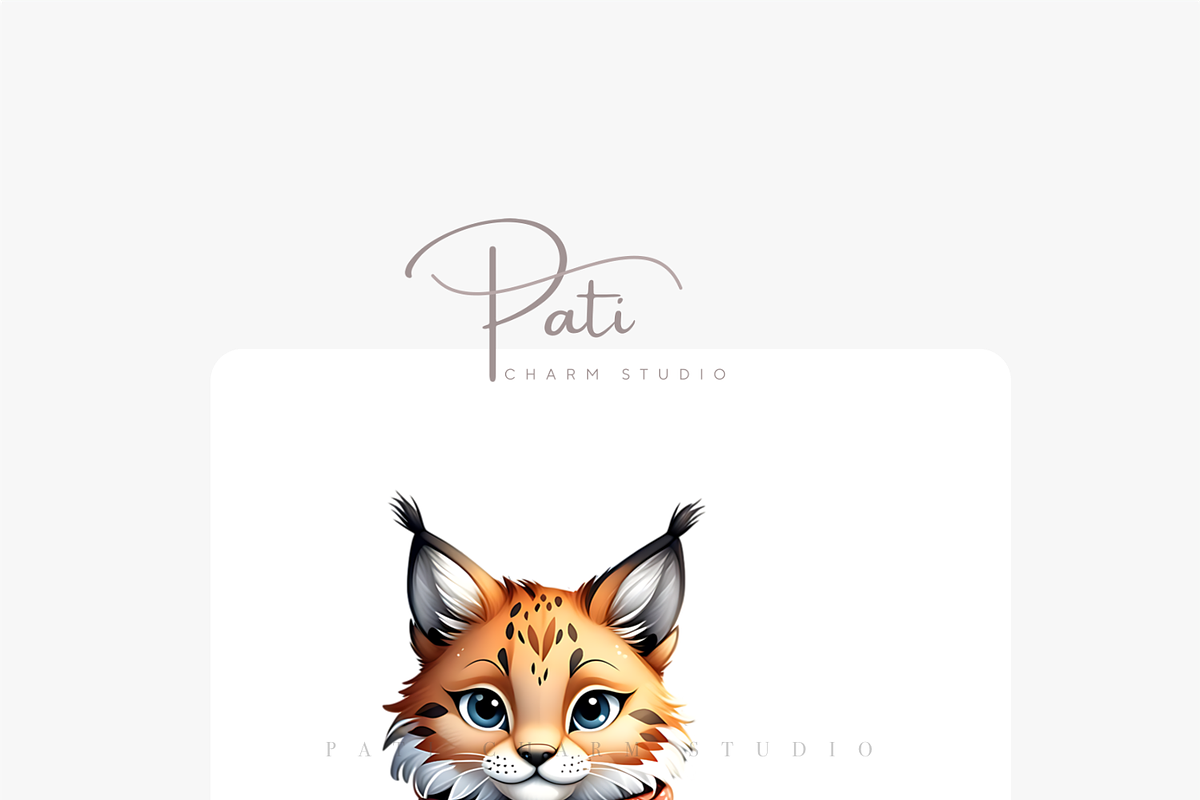 40 PNG Christmas Woodland Clipart, a Seasonal Illustration by Pati Charm Studio (Photo 6 of 8)