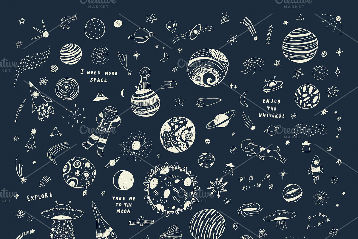 Take me to the Moon, a Decorative Illustration by GooseFrol (Photo 4 of 7)