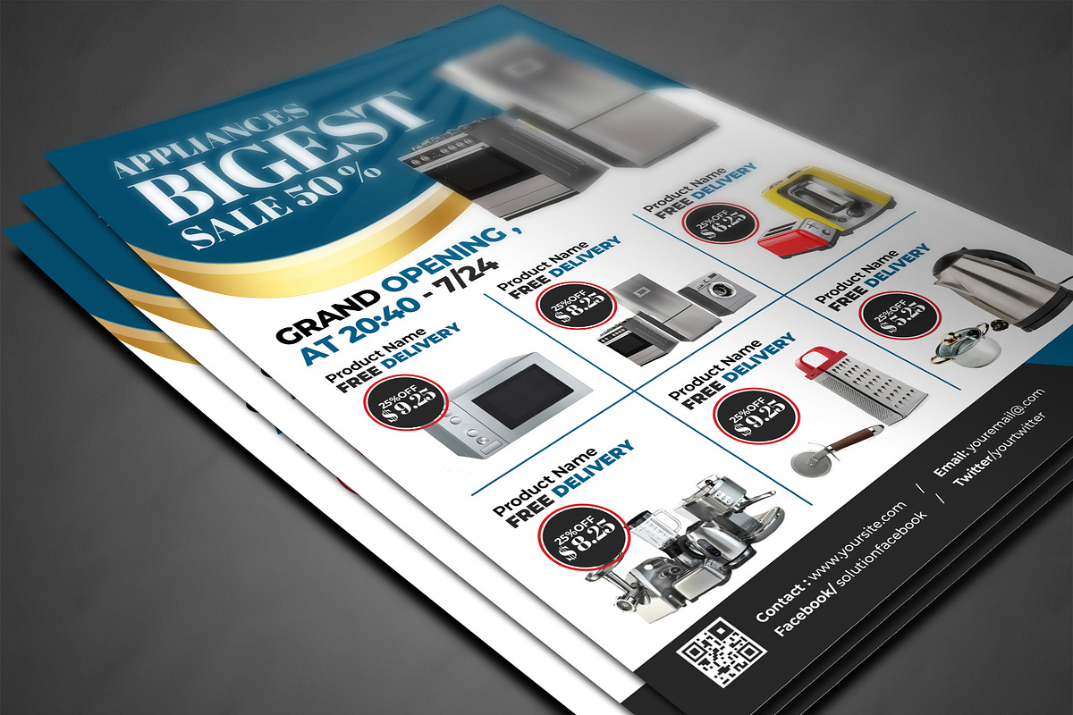 Product Promotion Flyer, a Flyer Template by AfzaalGraphics (Photo 4 of 4)