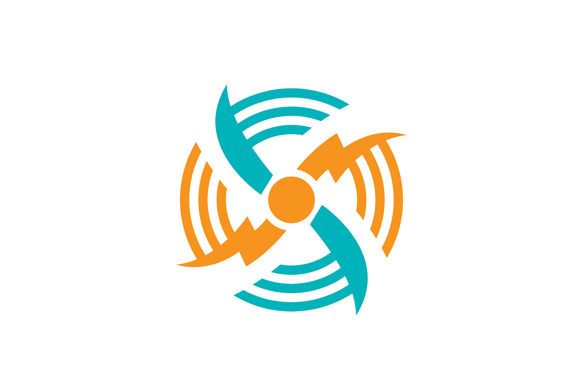 Turbine logo designs Wind Power, a Graphic by T.Vooka (Photo 1 of 3)