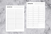 Minimalist Planner Templates, a Flyer Template by Template Temple (Thumbnail 4 of 5)