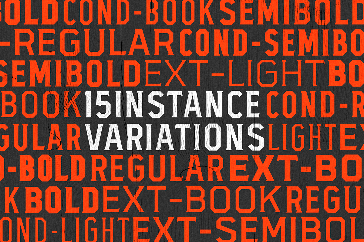 Marshal Variable Typeface preview 3