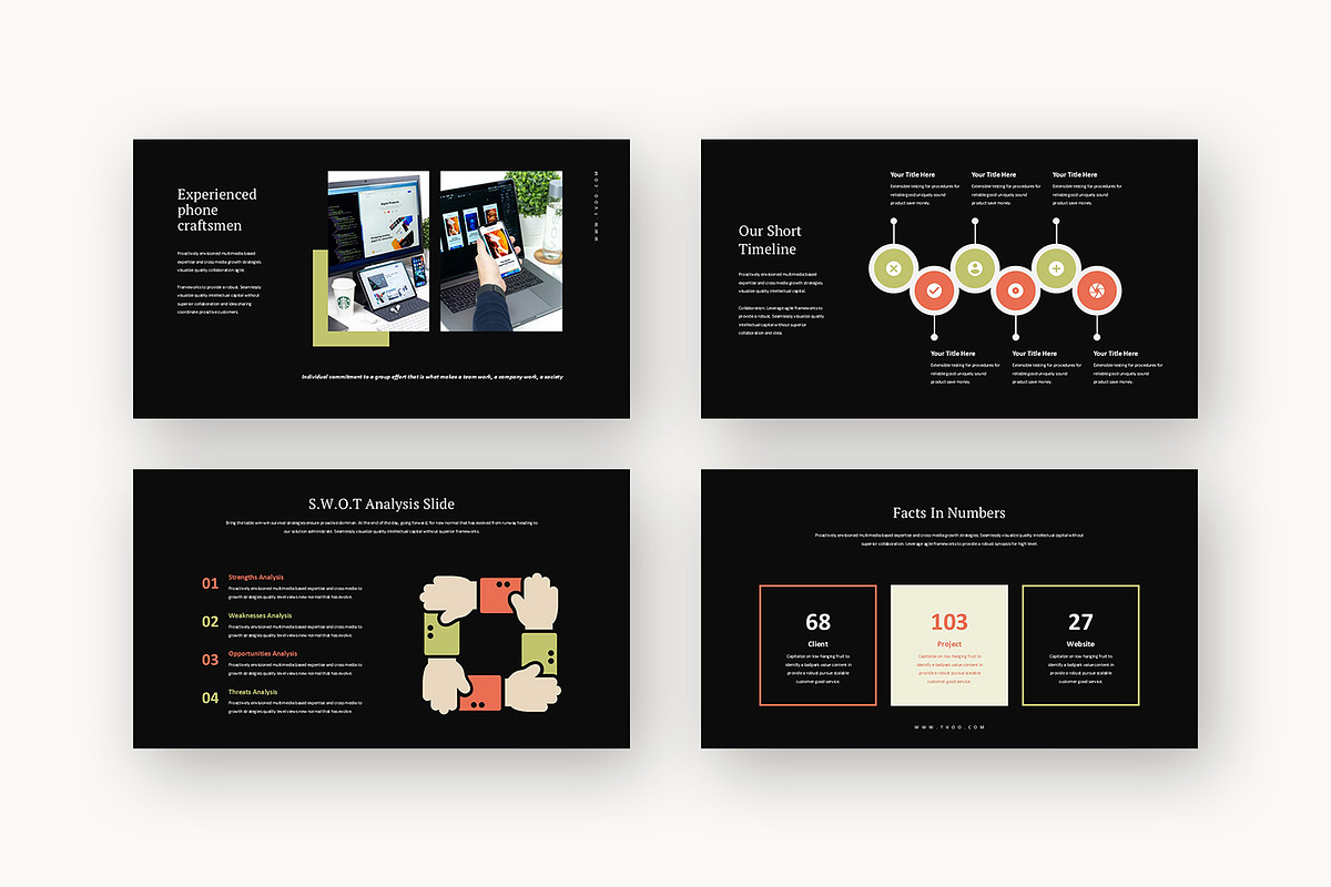Tvoo : Mobile App Google Slides, a Presentation Template by Punkl Camp (Photo 12 of 16)
