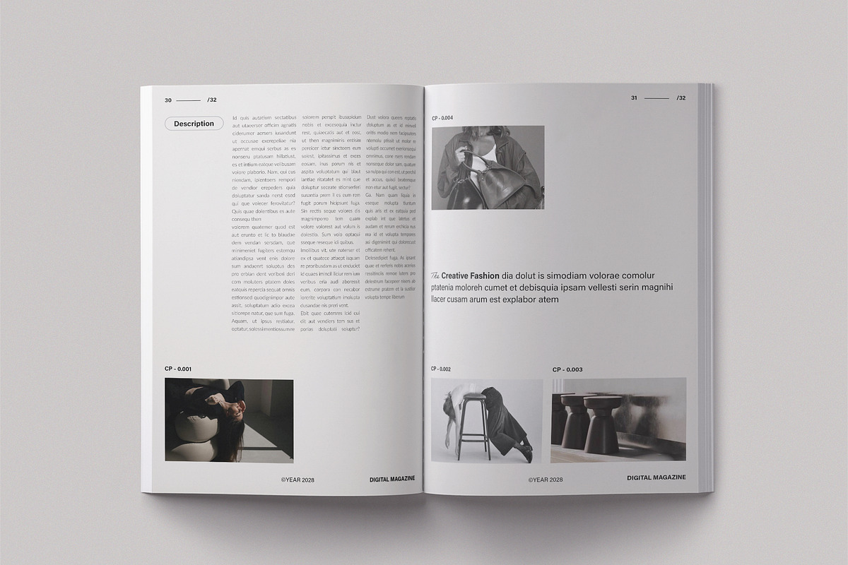 NOVA | Magazine & Book Layout, a Magazine Template by TemplateFolio-Shop (Photo 11 of 15)