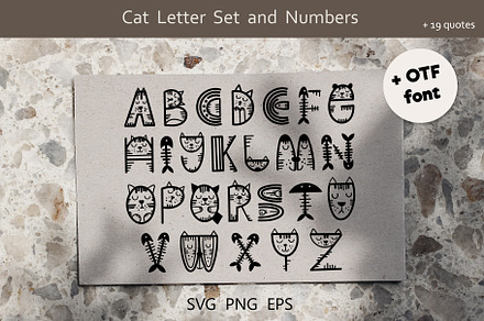 Crazy Cat Font. + Cat quotes