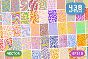 GROOVY VECTOR PATTERNS, a Pattern Graphic by craftlove (Thumbnail 2 of 12)