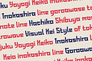 KOGAMA - Japanese style font, a Font by twinstd (Thumbnail 7 of 10)