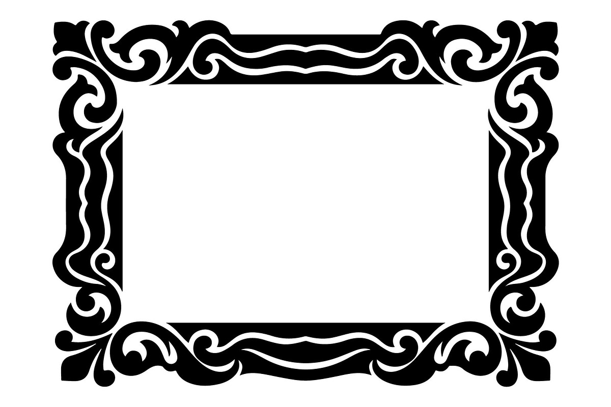 Elegant Ornamental Frame Bundle, an Object Graphic by hafijul (Photo 4 of 6)