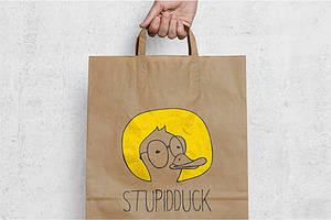Stupid Duck logo