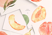 Peach Aesthetics Tropical Summer, an Illustration by Cat In Colour (Thumbnail 6 of 10)