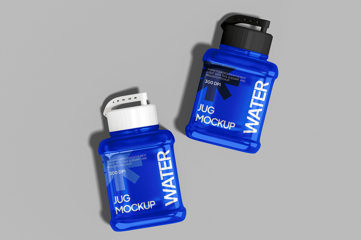 Water Jug Mockup, a Household Mockup by Permadi Creative (Photo 2 of 3)