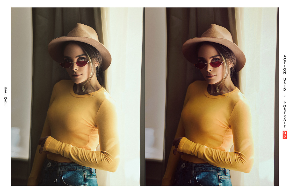 Portrait Pack Photoshop Actions, an Action Add-On by Effect-Hub (Photo 4 of 8)