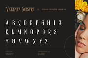Vickenta Noistre, a Serif Font by ilhamtaro (Thumbnail 7 of 10)