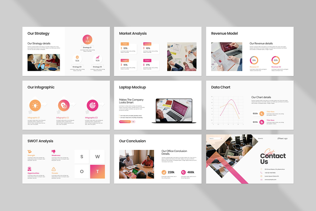 Office Pro Presentation Template, a Presentation Template by evgenystudio (Photo 8 of 8)