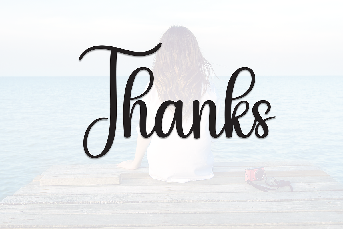 Solitude | Script Font, a Handwritten Font by Scratchones (Photo 9 of 9)